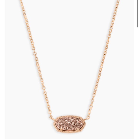 Kendra Scott Elisa Rose Gold Necklace